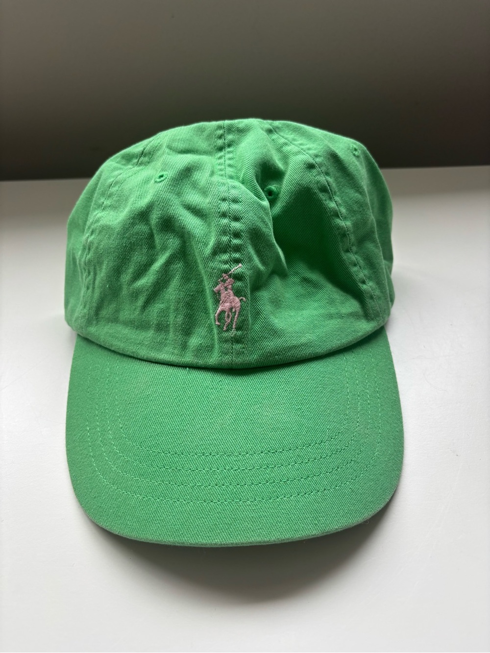 POLO Ralph lauren green ball cap hat